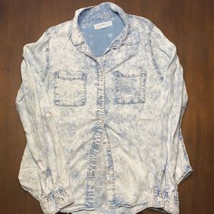 Lightweight very soft denim blouse